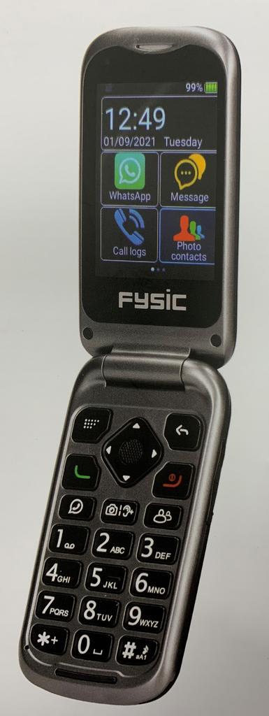 Senioren mobiele klaptelefoon Fysic F25 voor 4G, Diversen, Verpleegmiddelen, Nieuw, Ophalen of Verzenden