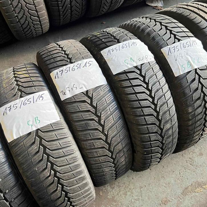 4 x Vredestein Snowtrac 3 175-65-15 Winterbanden 8mm, Auto-onderdelen, Banden en Velgen, 15 inch, Winterbanden, 175 mm, Personenwagen