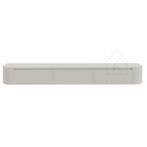 Dulce curved TV-Meubel zwevend beige 240 cm, Overige materialen, Nieuw, Ophalen of Verzenden, 200 cm of meer