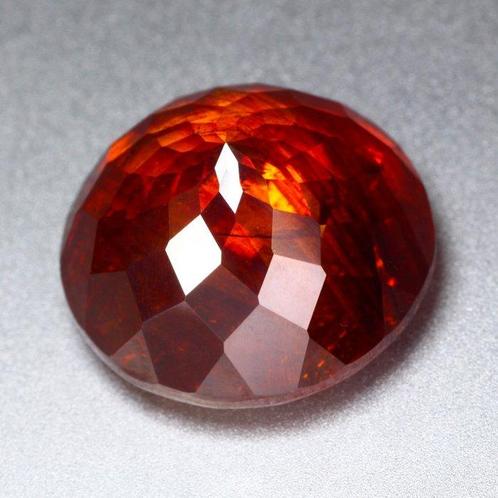 Oranje, Rood Sfaleriet - 25.90 ct - International, Sieraden, Tassen en Uiterlijk, Edelstenen