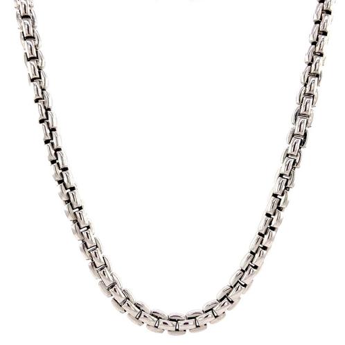 Witgouden choker 45.5 cm 18 karaat, Sieraden, Tassen en Uiterlijk, Kettingen, Goud, Zo goed als nieuw, Verzenden