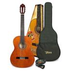 Valencia VC104K klassieke gitaar pakket: 4/4 gitaar met, Muziek en Instrumenten, Snaarinstrumenten | Gitaren | Akoestisch, Ophalen of Verzenden