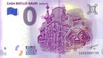 0 euro biljet Spanje 2019 - Casa Batlló Gaudí