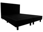 Hotel boxspring zwart zonder matras 160 x 210