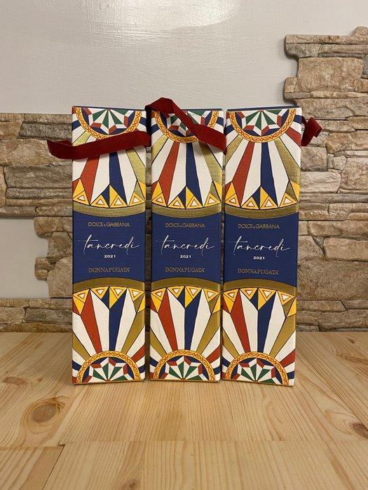 2021 Donnafugata, Tancredi - Sicilië - 3 Flessen (0.75, Verzamelen, Wijnen