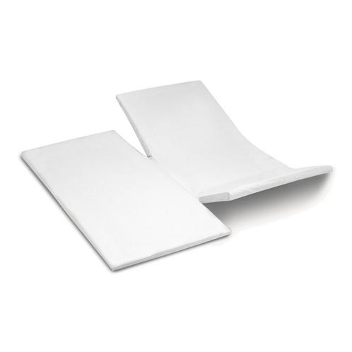 Cinderella Topper hoeslaken dubbele split jersey white, Huis en Inrichting, Slaapkamer | Beddengoed