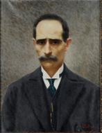 Luigi Gallina (1865-1931) - Ritratto, Antiek en Kunst, Kunst | Schilderijen | Klassiek