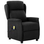vidaXL Massagestoel met kussen Zwart 67.5 x 93.5 x 101.5 cm, Verzenden, Nieuw