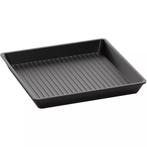 AMT Gastroguss Vierkante grillpan – 26x26 cm – Diepe gri, Huis en Inrichting, Keuken | Potten en Pannen, Ophalen of Verzenden