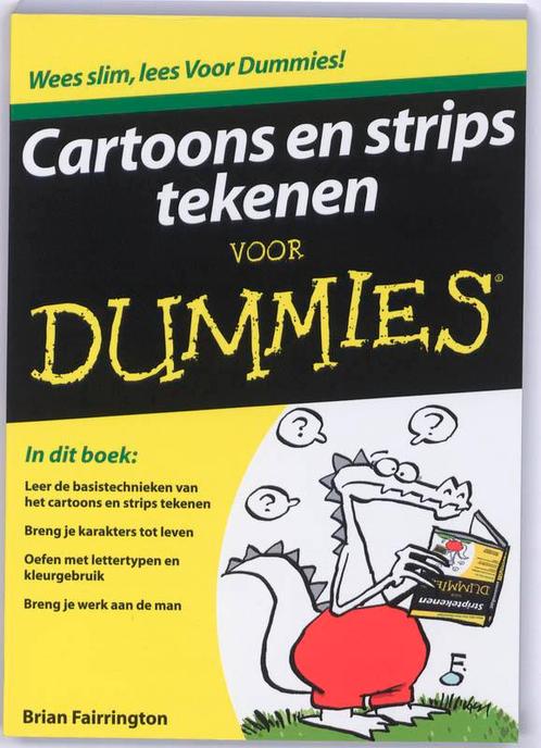 Cartoons en strips tekenen voor Dummies / Voor Dummies, Boeken, Hobby en Vrije tijd, Gelezen, Verzenden