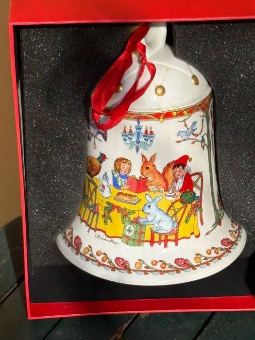 Hutschenreuter: gelimiteerde kerstklok maxi afmeting 21cm!,, Diversen, Kerst