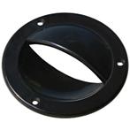 Ventilatieschelp Rond 86mm Kunststof Zwart, Watersport en Boten, Ophalen of Verzenden, Nieuw