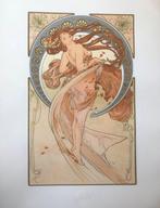 Alphonse Mucha (1860-1939) - La Danse, Antiek en Kunst