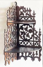 Stellingkast - Hout - Handgesneden Rinconera
