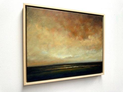 Joost Verhagen (1975) - Ouddorp High Tide, Antiek en Kunst, Kunst | Schilderijen | Modern