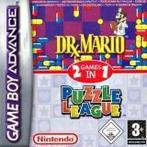 MarioGBA.nl: 2 Games in 1 Dr Mario + Puzzle League - iDEAL!, Spelcomputers en Games, Ophalen of Verzenden, Gebruikt