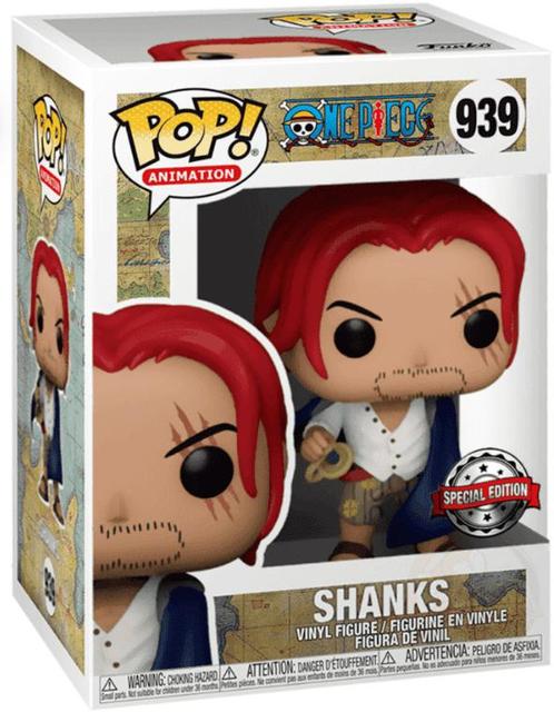 Funko Pop! - One Piece Shanks Special Edition #939 | Funko, Verzamelen, Poppetjes en Figuurtjes, Nieuw, Verzenden