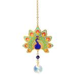 Suncatcher/Zonvanger/Zonnevanger - Pauw Groen - Crystal Drea, Huis en Inrichting, Woonaccessoires | Overige, Nieuw, Ophalen of Verzenden