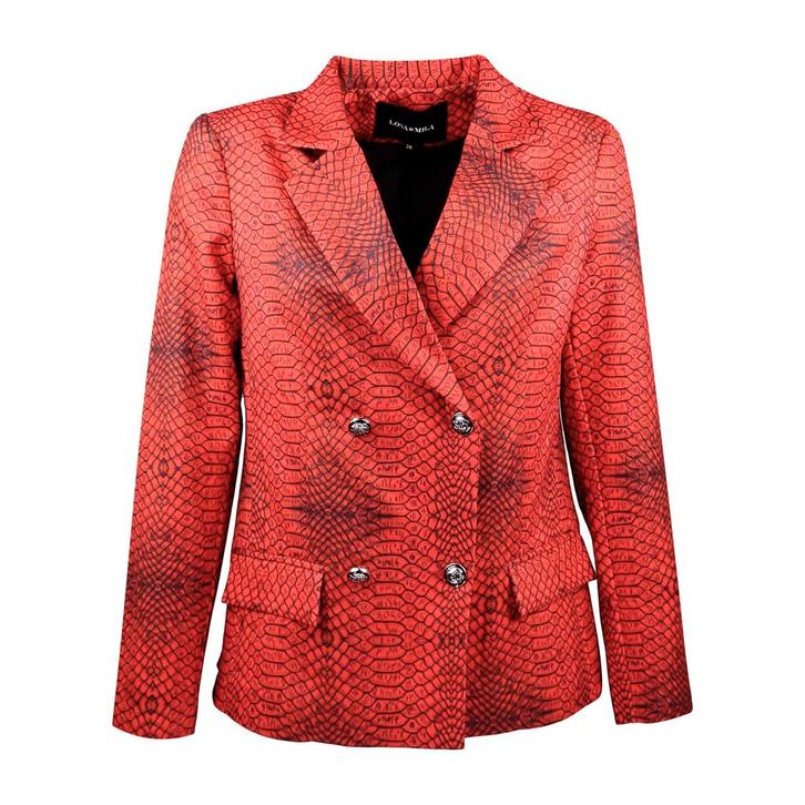 Lona Mila • rode blazer • 40, Kleding | Dames, Truien en Vesten, Rood, Nieuw, Maat 38/40 (M), Verzenden