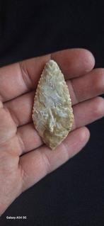 Neolithisch Vuursteen neolithisch laurierblad pijl speer -