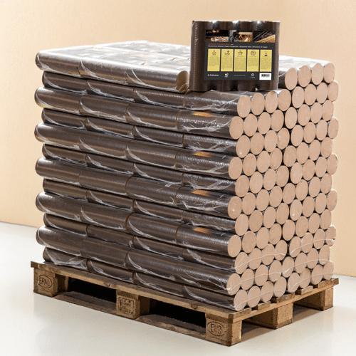 Pollmeier Premium Plus briketten (960 kg) | 100%, Tuin en Terras, Haardhout, Blokken, Minder dan 3 m³, Beukenhout, Verzenden