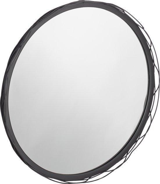 - Relaxdays wandspiegel met lijst, Huis en Inrichting, Badkamer | Badtextiel en Accessoires, Nieuw, Ophalen of Verzenden