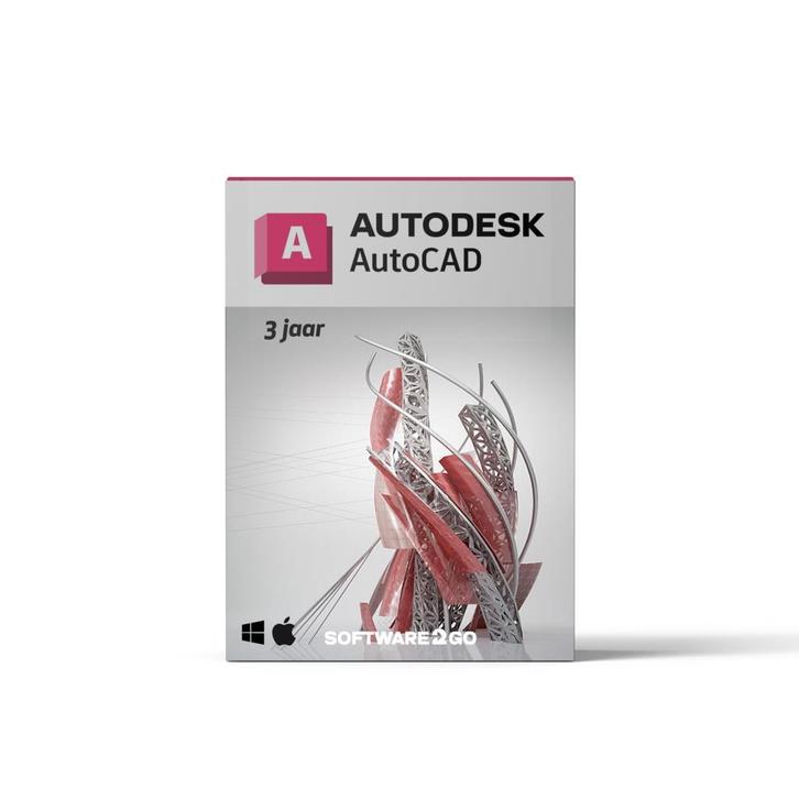 Te Koop | Autodesk AutoCAD 2022-2026 | Abonnement | 3 jaar, Computers en Software, Ontwerp- en Bewerkingssoftware, Nieuw, MacOS