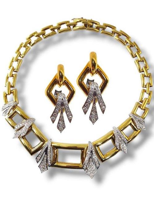 Halsketting - 18 karaat Geel goud, Prachtige 18K gouden, Sieraden, Tassen en Uiterlijk, Kettingen