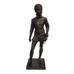 Joseph Bosio - sculptuur, Enrique IV - 68 cm - Brons