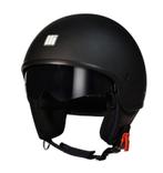 Motocubo wasp jethelm met vizier | mat zwart | ECE 22.05, Verzenden, Nieuw met kaartje