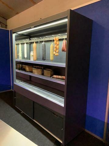 Achterwandkoeling vleeswarenmeubel koelmeubel koelvitrine beschikbaar voor biedingen