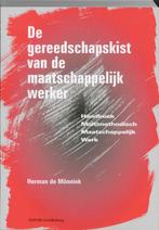 De gereedschapskist van de maatschappelijk werker, Boeken, Gelezen, Verzenden, Herman de Monnink, H.J. De Mönnink