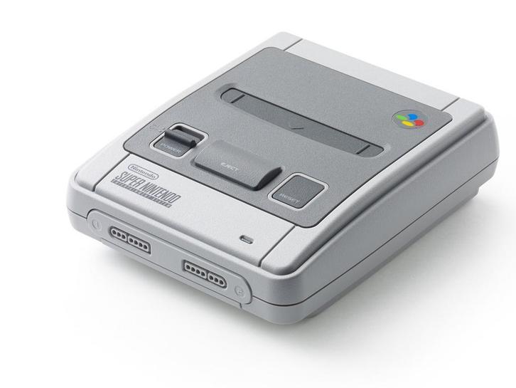 Classic Mini Super SNES Mini (Zonder Controllers), Spelcomputers en Games, Spelcomputers | Nintendo Super NES, Zo goed als nieuw