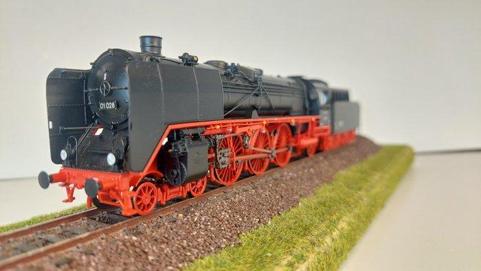 Brawa H0 - 40930 - Stoomlocomotief met tender (1) - BR 01, Hobby en Vrije tijd, Modeltreinen | H0