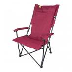ViaMondo Ferio Vouwstoel Framboos, Caravans en Kamperen, Kampeeraccessoires, Nieuw