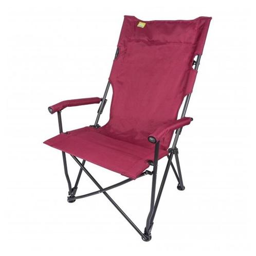 ViaMondo Ferio Vouwstoel Framboos, Caravans en Kamperen, Kampeeraccessoires, Nieuw