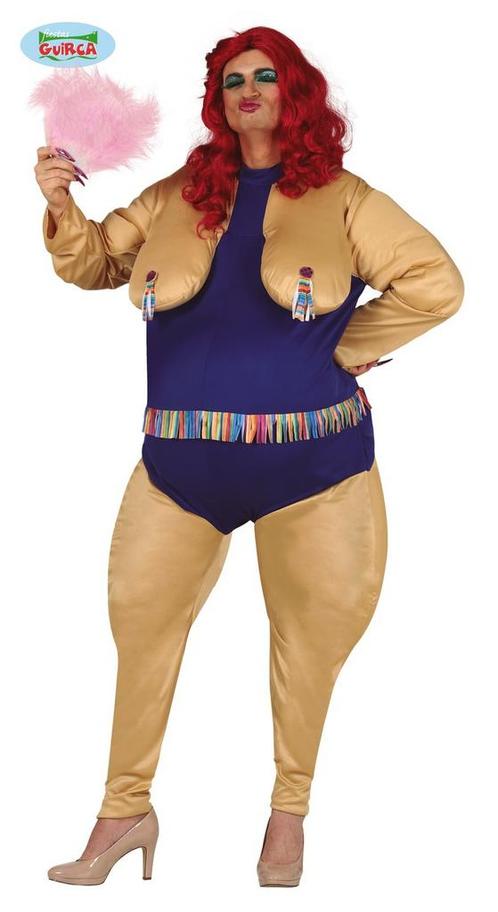 Drag Queen Dikmaak Pak, Kleding | Heren, Carnavalskleding en Feestkleding, Nieuw, Ophalen of Verzenden