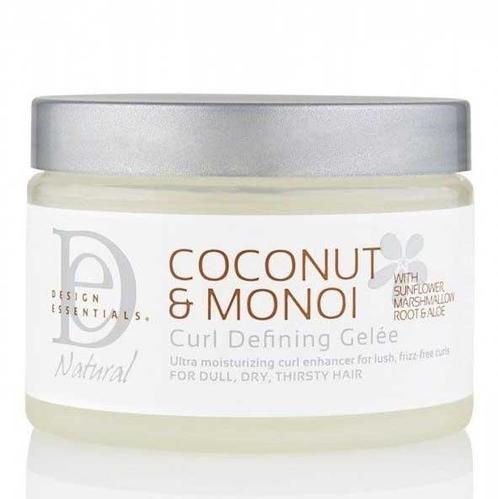 Design Essentials Coconut & Monoi Curl Defining Creme Geleé, Sieraden, Tassen en Uiterlijk, Uiterlijk | Haarverzorging, Gel, Wax, Haarlak of Mousse