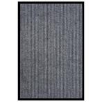 vidaXL Deurmat 80x120 cm gestreept grijs, Verzenden, Nieuw