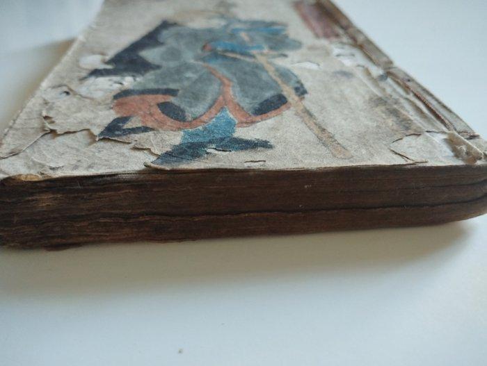 Acht fasen in het leven van Shakyamuni - 1849 - Papier -, Antiek en Kunst, Antiek | Overige Antiek