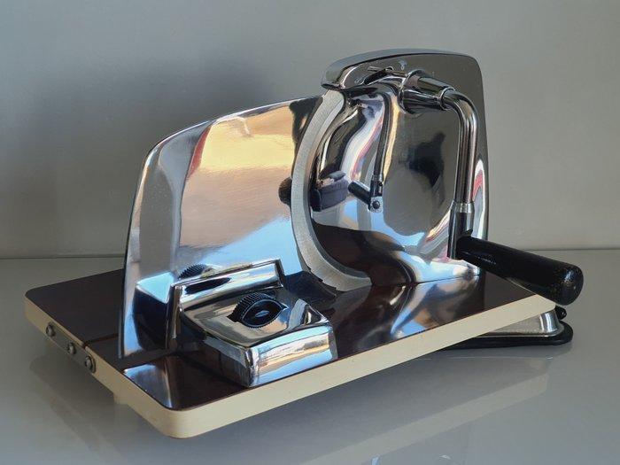 Solidny, designerski nó tarczowy na korb - Snijmachine -, Antiek en Kunst, Antiek | Keukenbenodigdheden