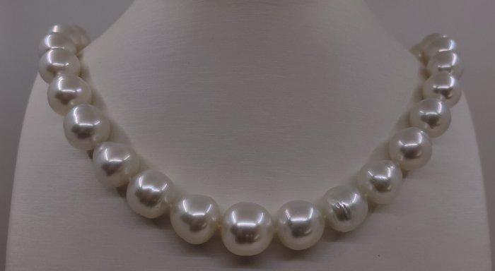 Halsketting PSL-gecertificeerde Australische Zuidzeeparels -, Sieraden, Tassen en Uiterlijk, Kettingen