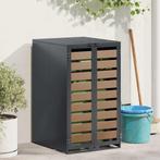 vidaXL Afvalcontaineropslag met gasliftdeksel voor 240L, Verzenden, Nieuw