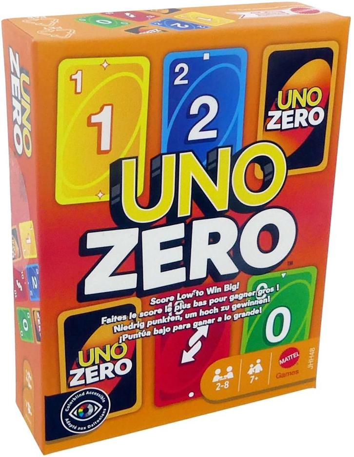 UNO Zero | Mattel - Kaartspellen, Hobby en Vrije tijd, Gezelschapsspellen | Kaartspellen, Nieuw, Verzenden