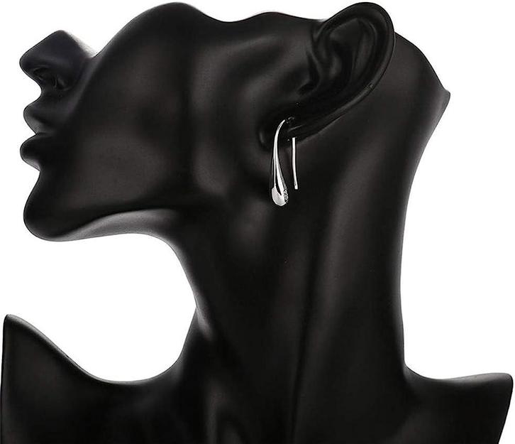 Elegante Zilveren Waterdruppel Oorbellen - Perfect voor, Sieraden, Tassen en Uiterlijk, Uiterlijk | Gezichtsverzorging, Nieuw