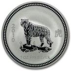 Lunar I - Year of the Tiger - 1 oz 2010 (56.077 oplage), Zilver, Losse munt, Verzenden