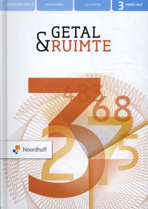 Getal  Ruimte 3 vmbo KGT leerboek deel 1 9789001575854, Boeken, Studieboeken en Cursussen, Zo goed als nieuw, Verzenden