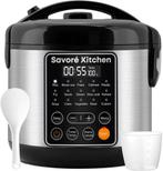2dekans | Savoré Kitchen Rijstkoker met Stomer – 3L – 14, Witgoed en Apparatuur, Ophalen of Verzenden, Gebruikt