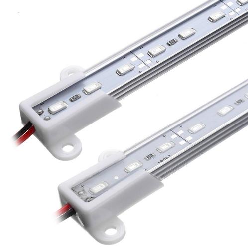 LED strip 50cm - Aluminium profiel - 12V - IP65 - Groen, Huis en Inrichting, Lampen | Overige, Nieuw, Ophalen of Verzenden