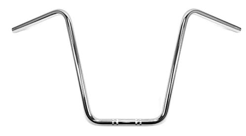 1 inch (25,4mm) Universeel Stuur Ape Hanger 44cm Chroom, Motoren, Onderdelen | Merk-onafhankelijk, Nieuw, Verzenden